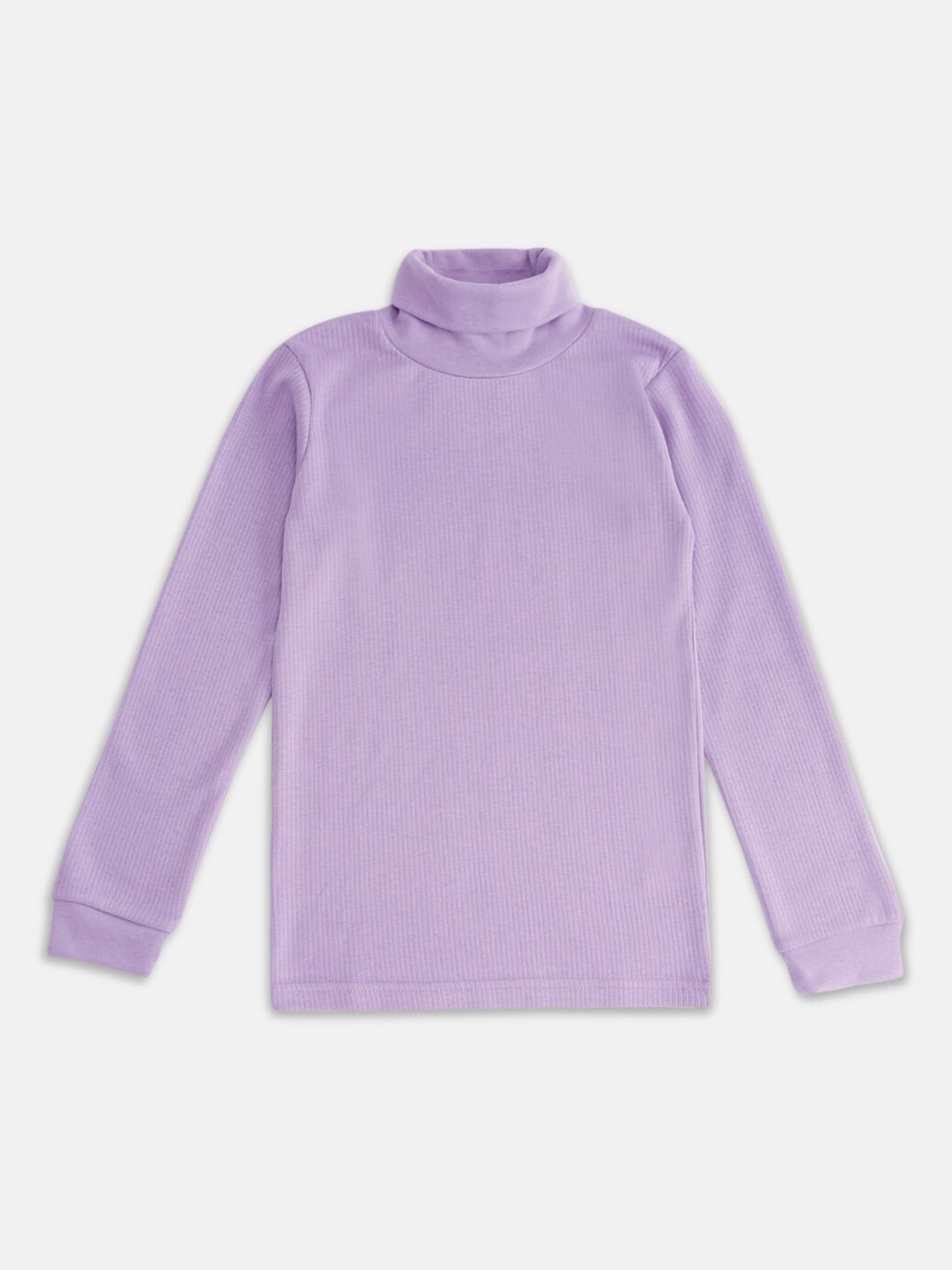 

Pantaloons Junior Girls Ribbed Acrylic Thermal Top, Lavender