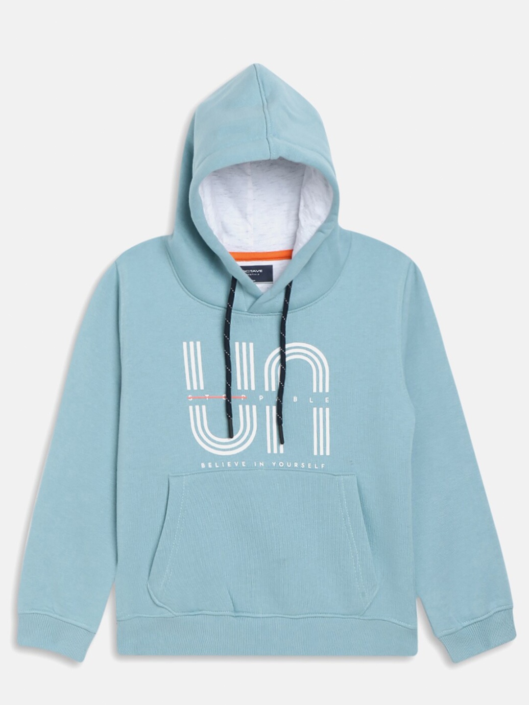 

Octave Boys Printed Hooded Fleece Sweatshirt, Blue