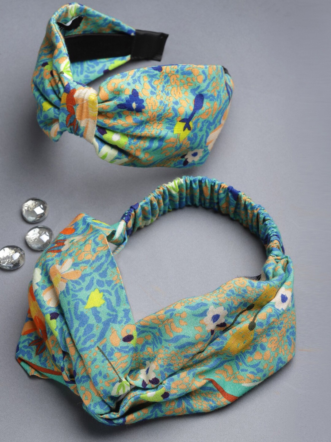 

SHAYE Women Blue Set of 2 Hairband