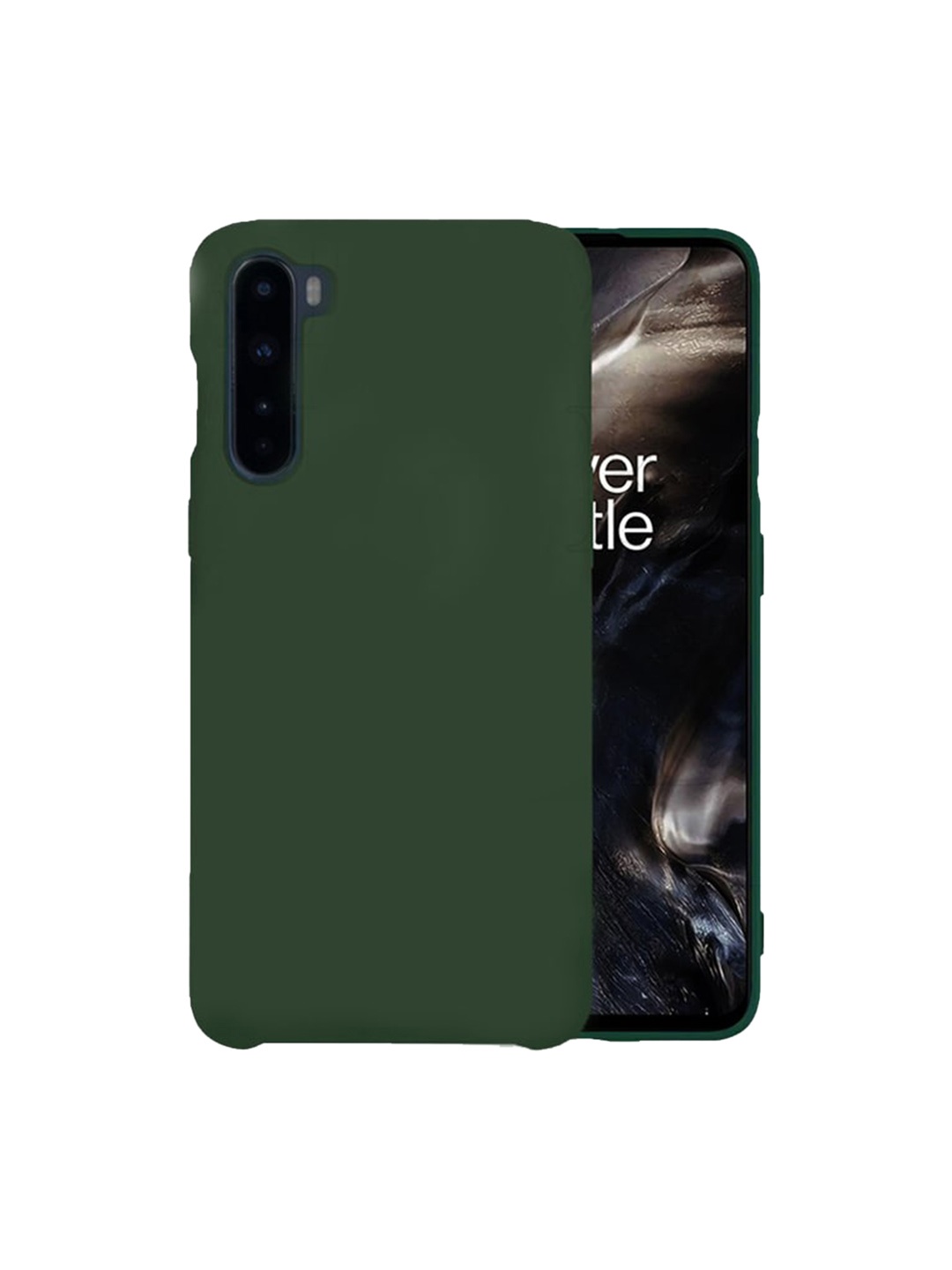 

Karwan Anti-Skid OnePlus Nord Phone Back Cover, Green