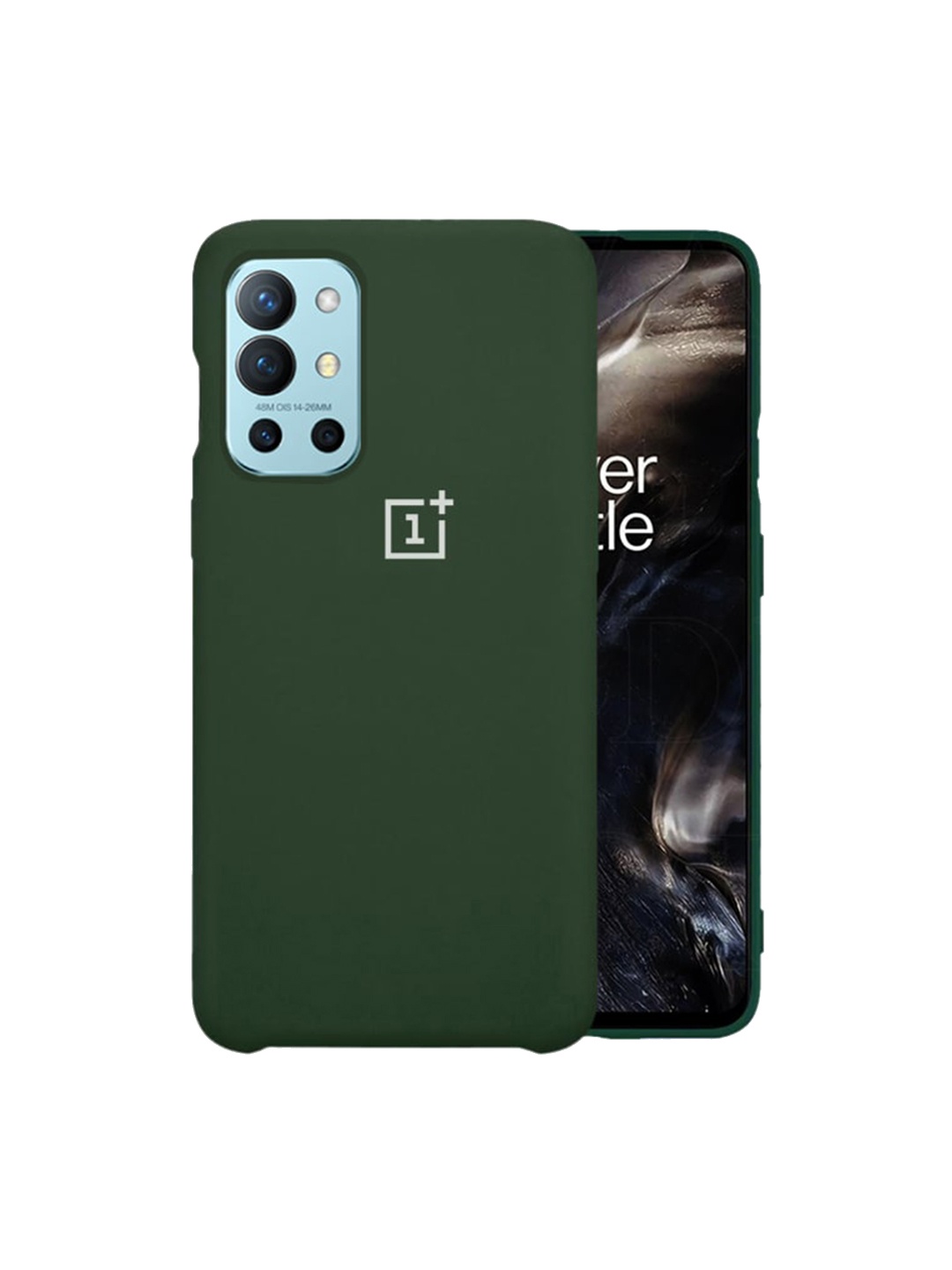 

Karwan Oneplus 9R Liquid Silicone Phone Covers, Green