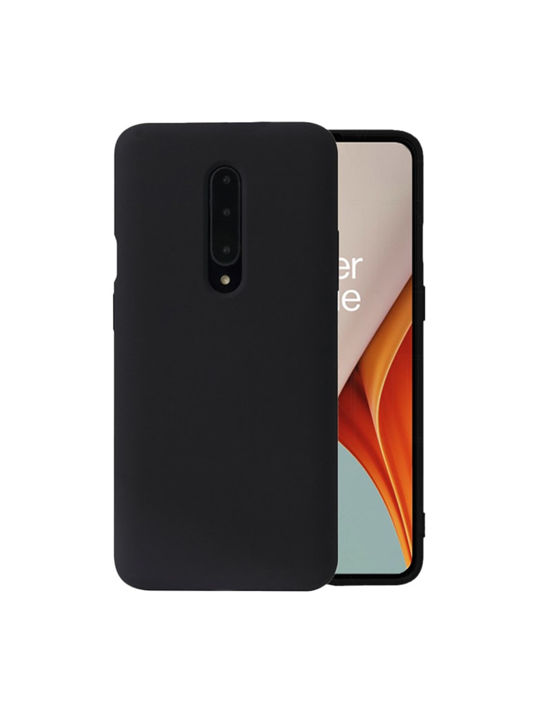 

Karwan OnePlus 7TPro Liquid Silicone Back Case, Black