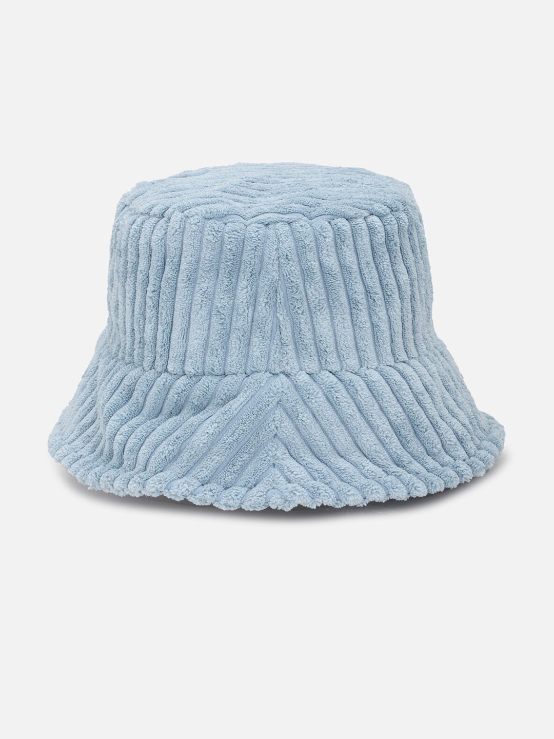 

FOREVER 21 Women Textured Bucket Hat, Blue