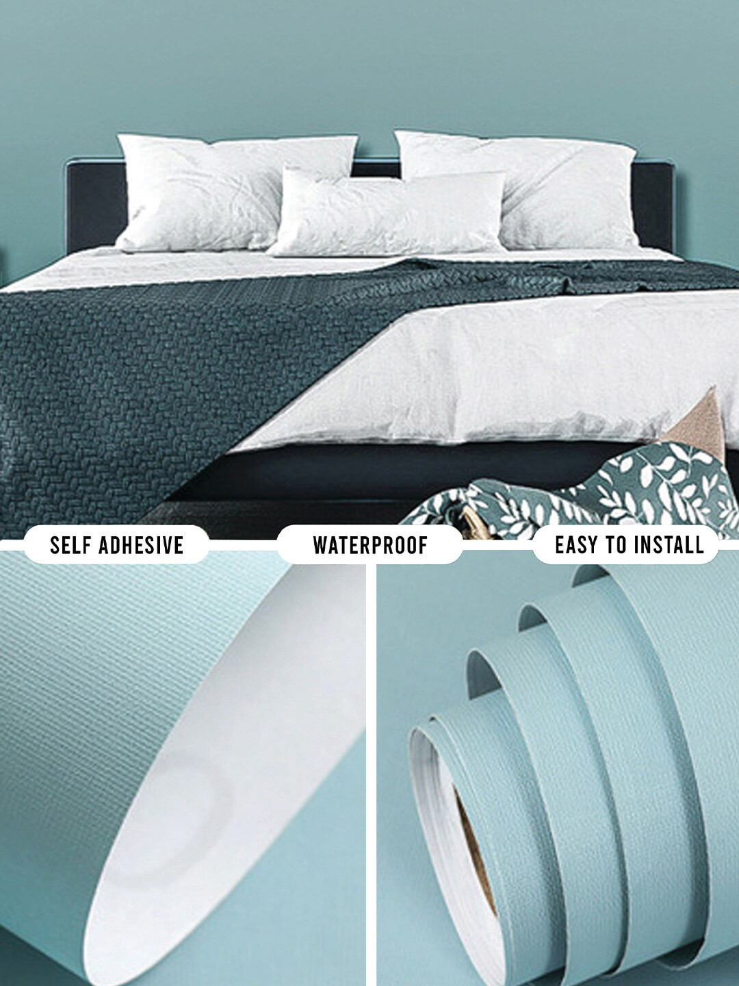 

Bonhomie Wallopedia Blue Decorative Wall Sticker