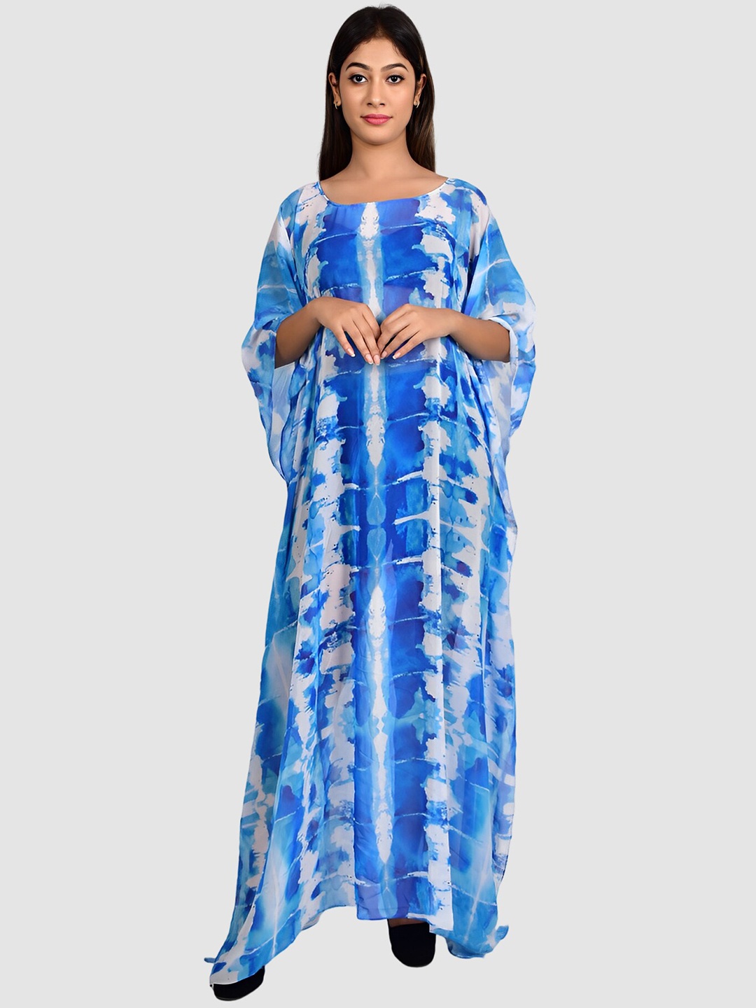 

Rajoria Instyle Women Printed Kaftan Cover Up Swimwear Dress, Multi