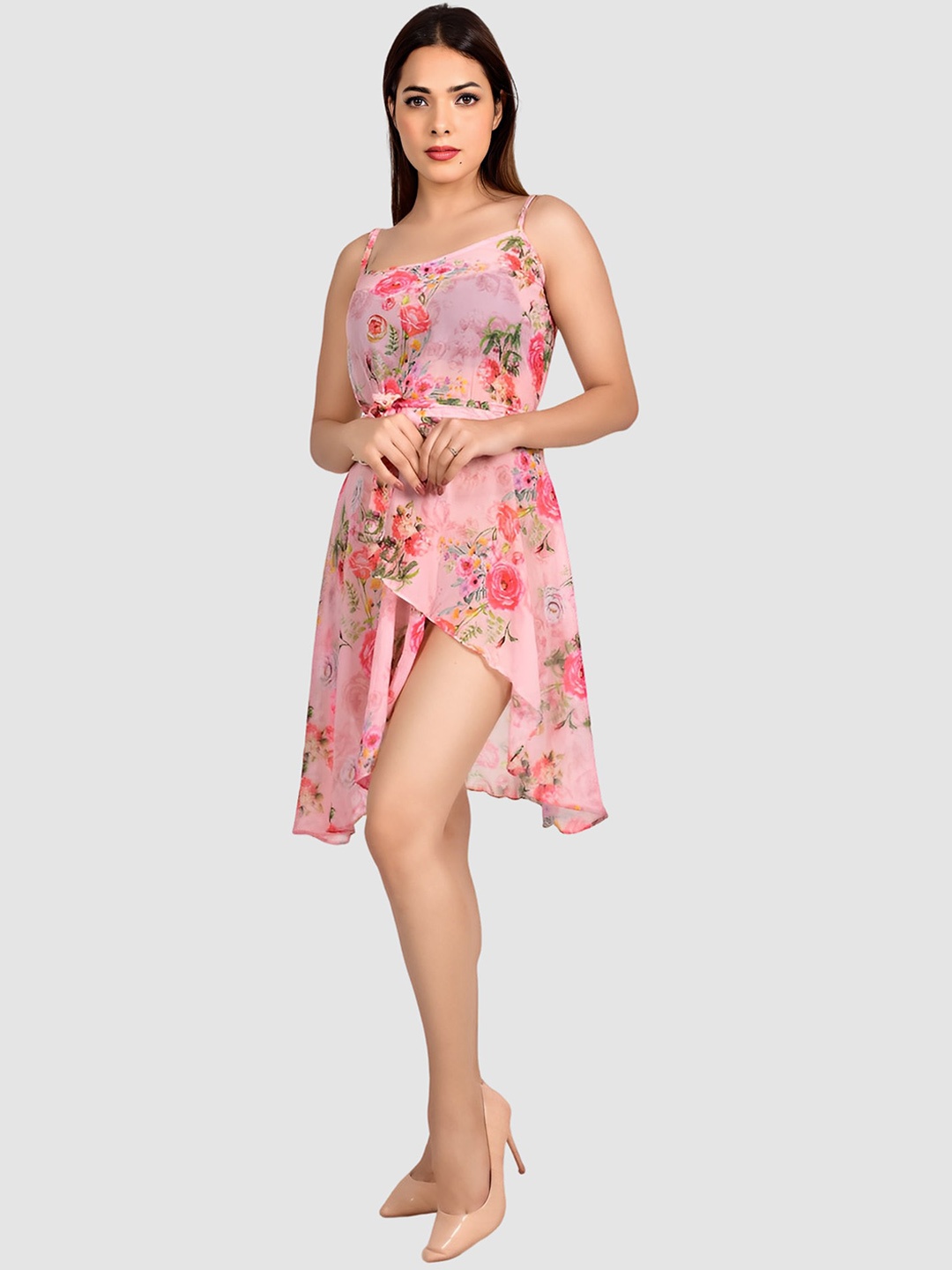 

Rajoria Instyle Women Printed Kaftan Cover Up Swimwear Dress, Pink