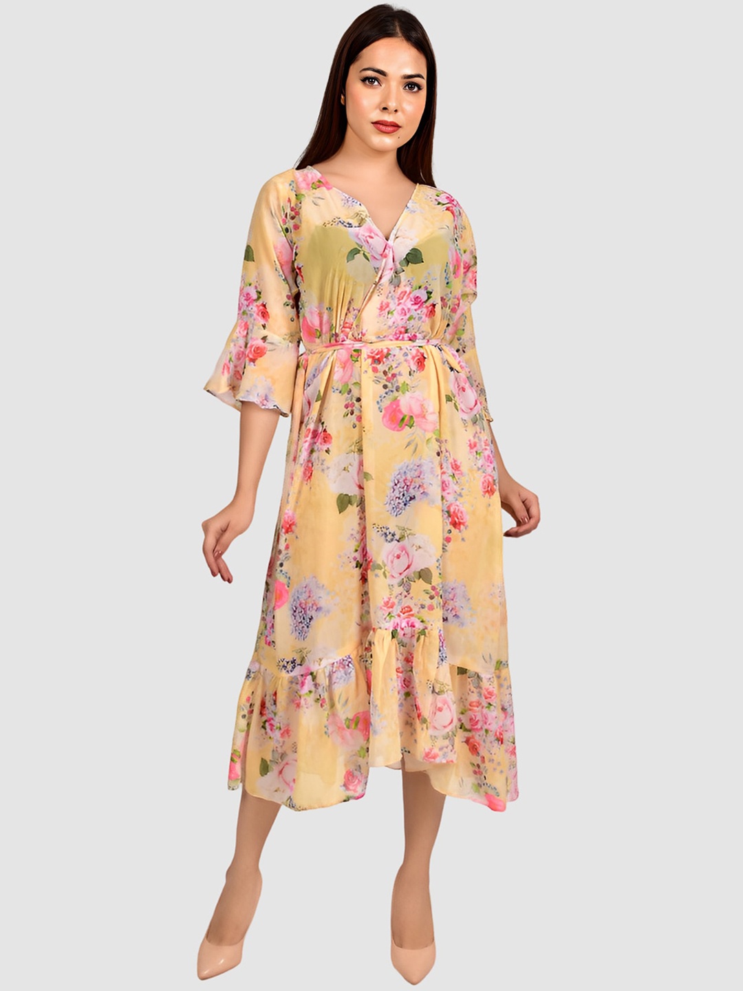

Rajoria Instyle Women Digital Printed Beach Cover-Up, Multi