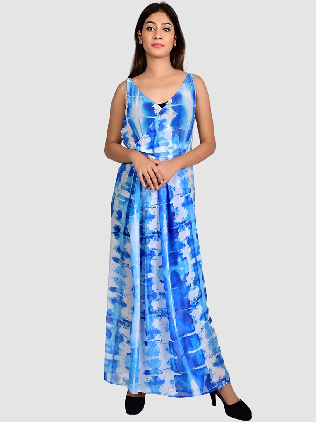 

Rajoria Instyle Women Printed Coverup, Blue