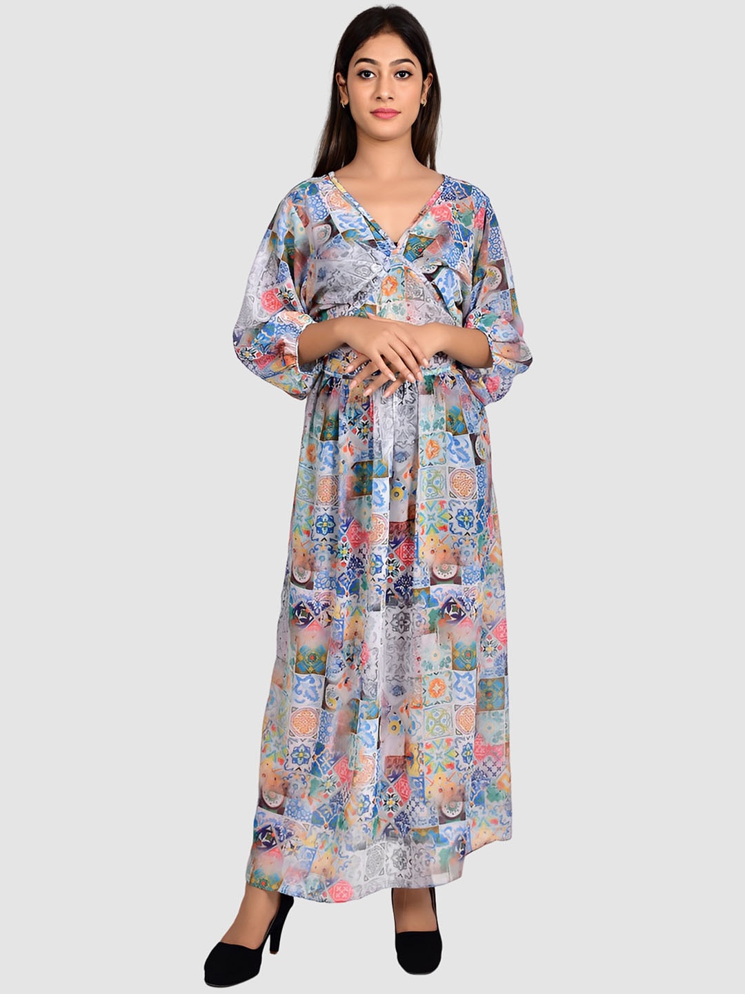 

Rajoria Instyle Women Printed Cover Ups, Blue