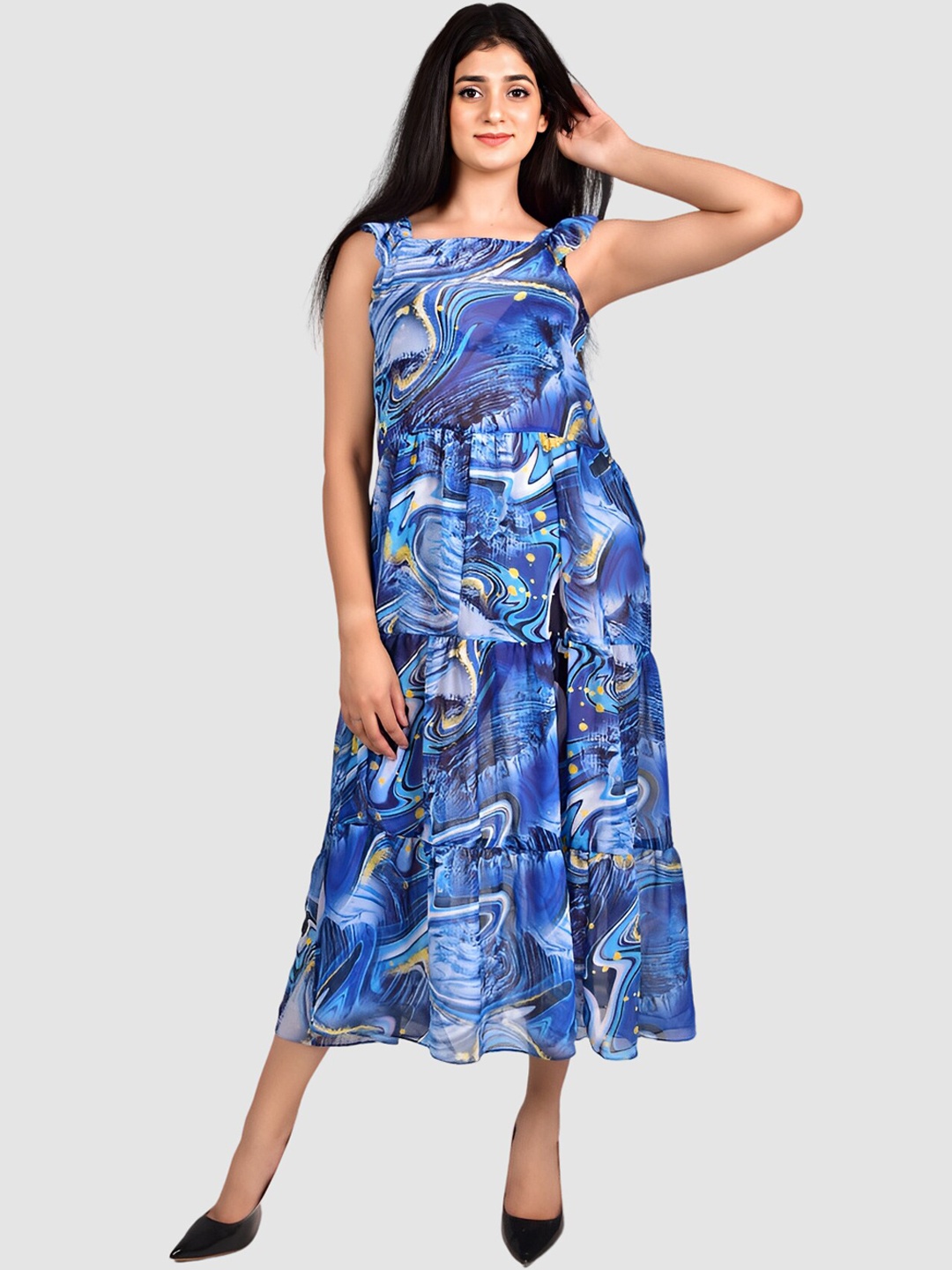 

Rajoria Instyle Women Printed Cover Ups, Blue