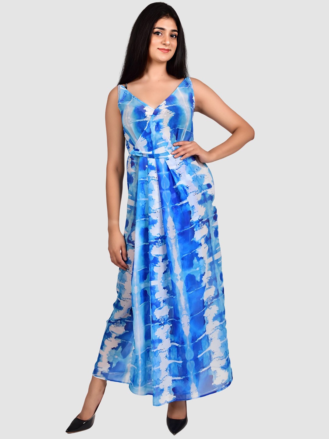 

Rajoria Instyle Women Digital Printed Beach Coverup Dress, Blue