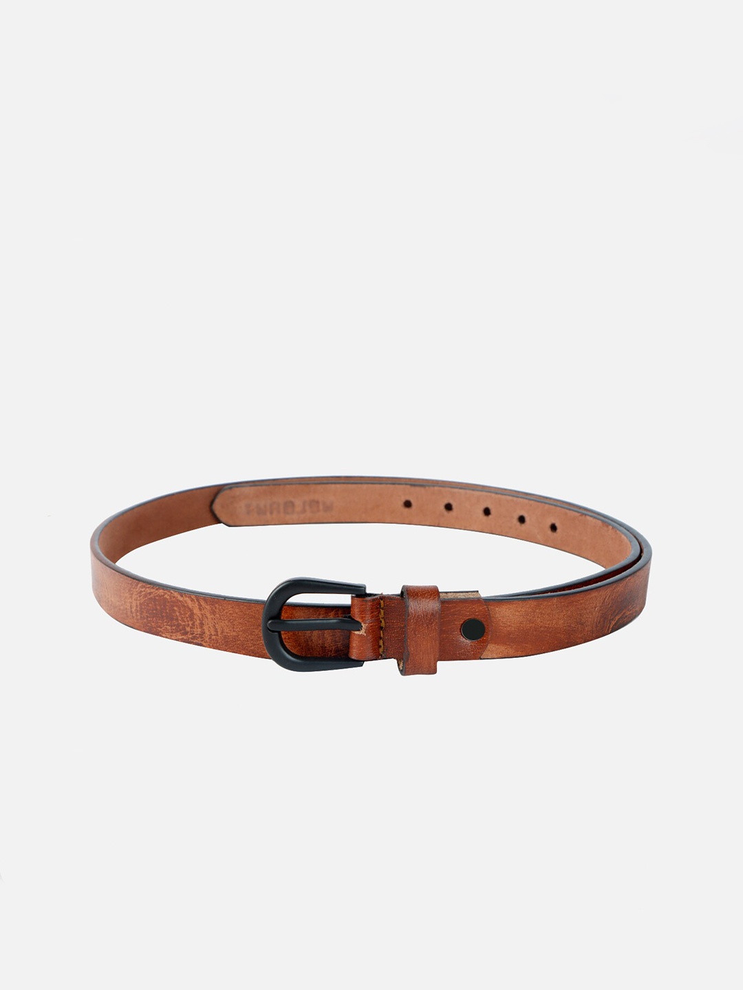 

WELBAWT Women Leather Formal Belt, Brown