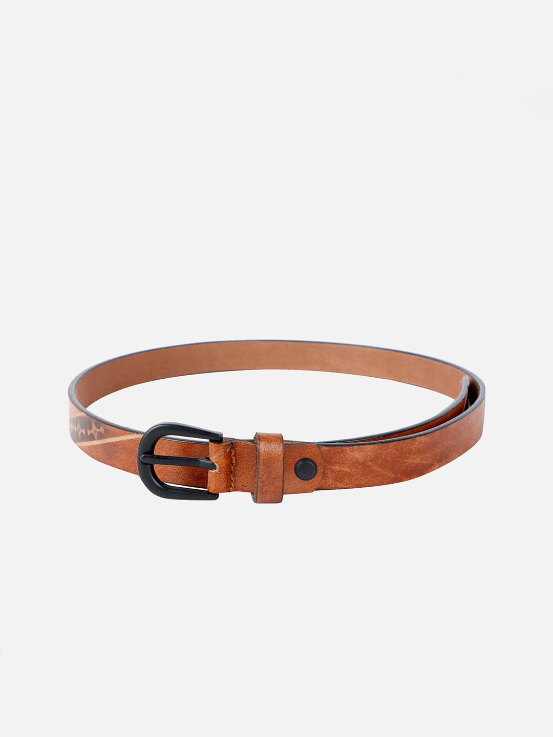 

WELBAWT Women Leather Formal Belt, Brown