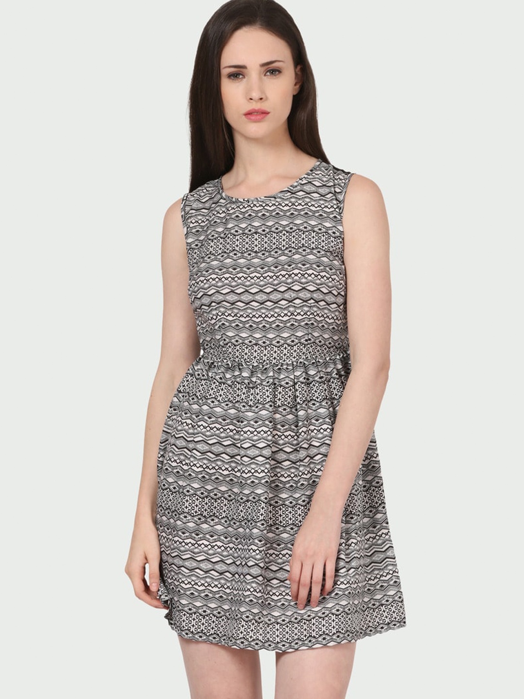 

shashvi A-Line Dress, Black