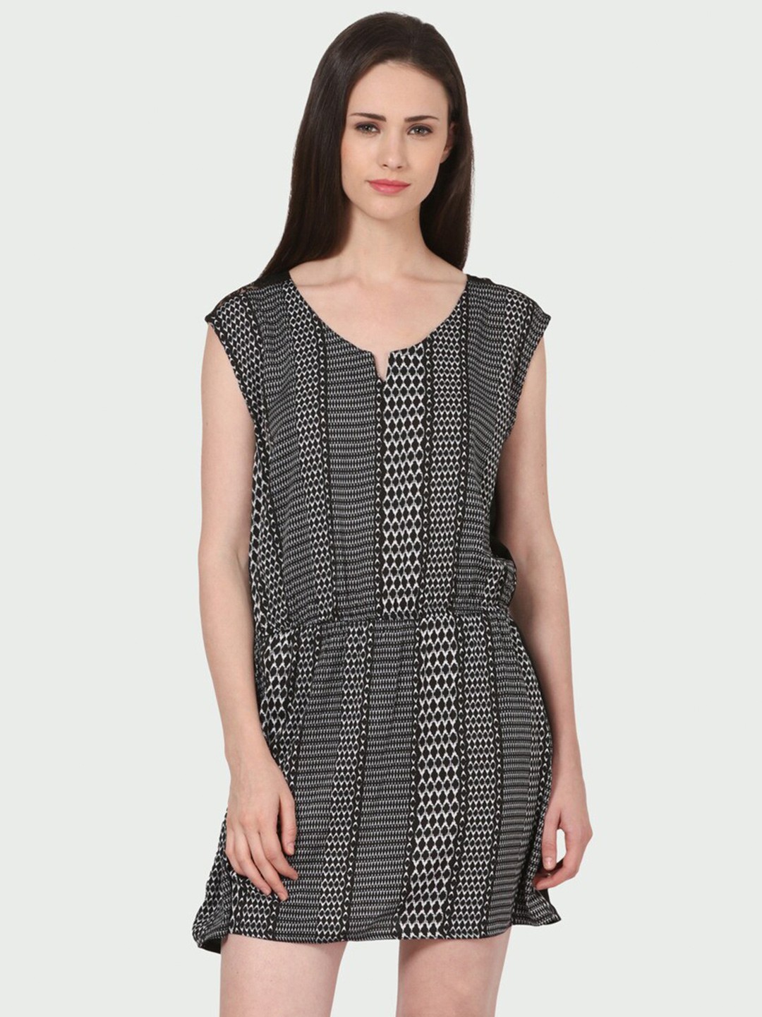 

shashvi A-Line Mini Dress, Black