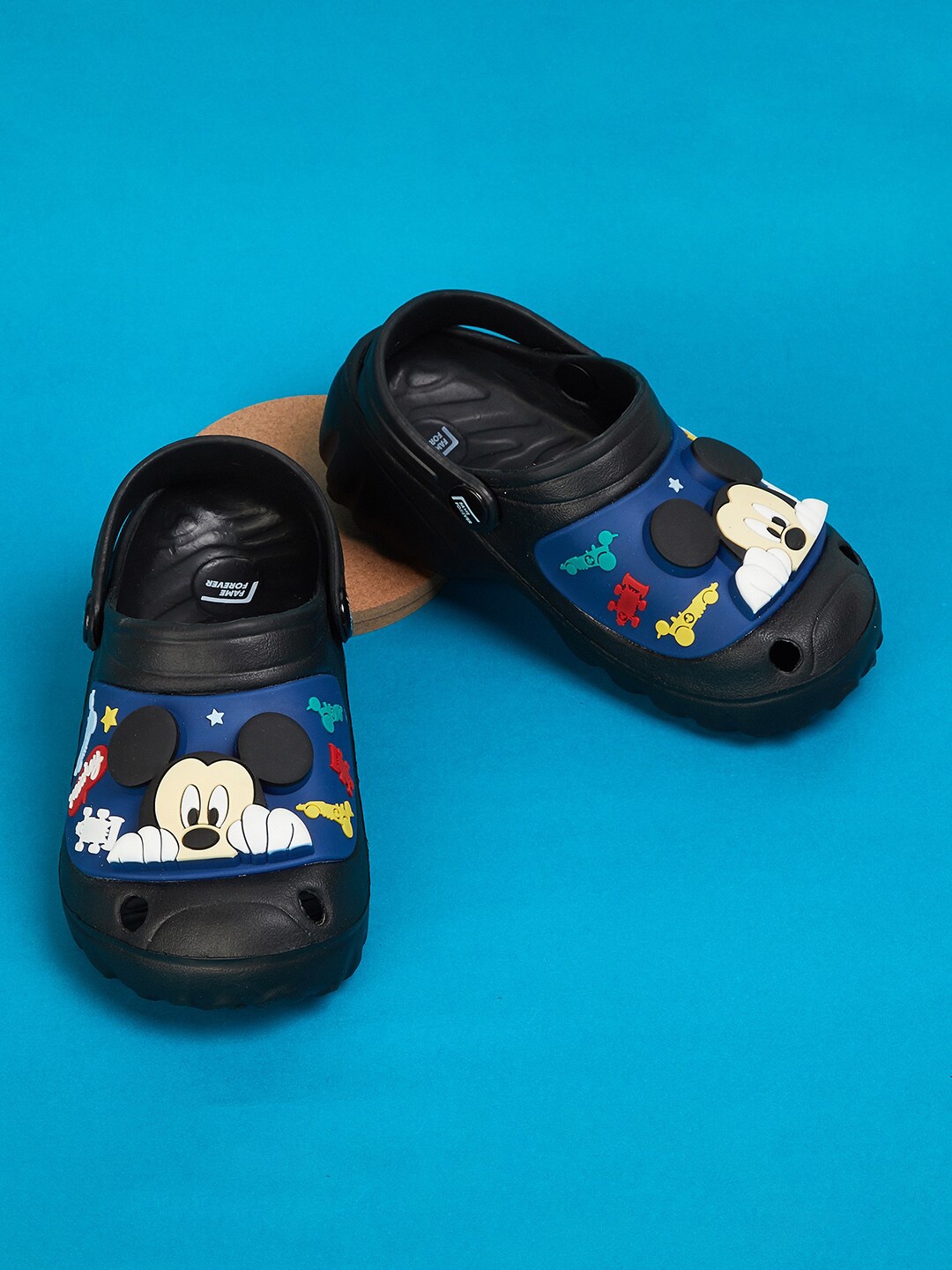 

Fame Forever by Lifestyle Boys Embellished Clogs, Navy blue