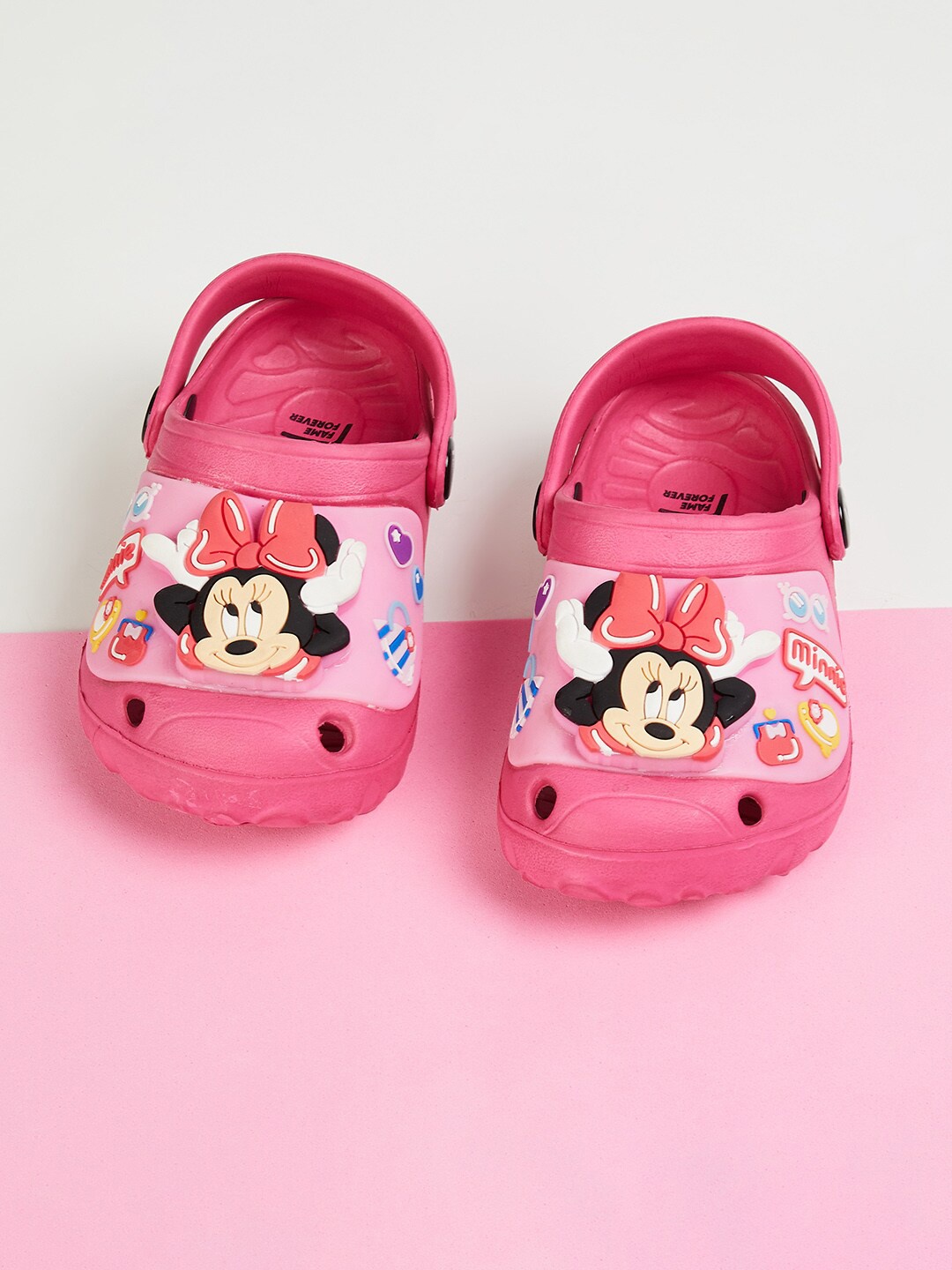 

Fame Forever by Lifestyle Girls Printed Clogs, Pink