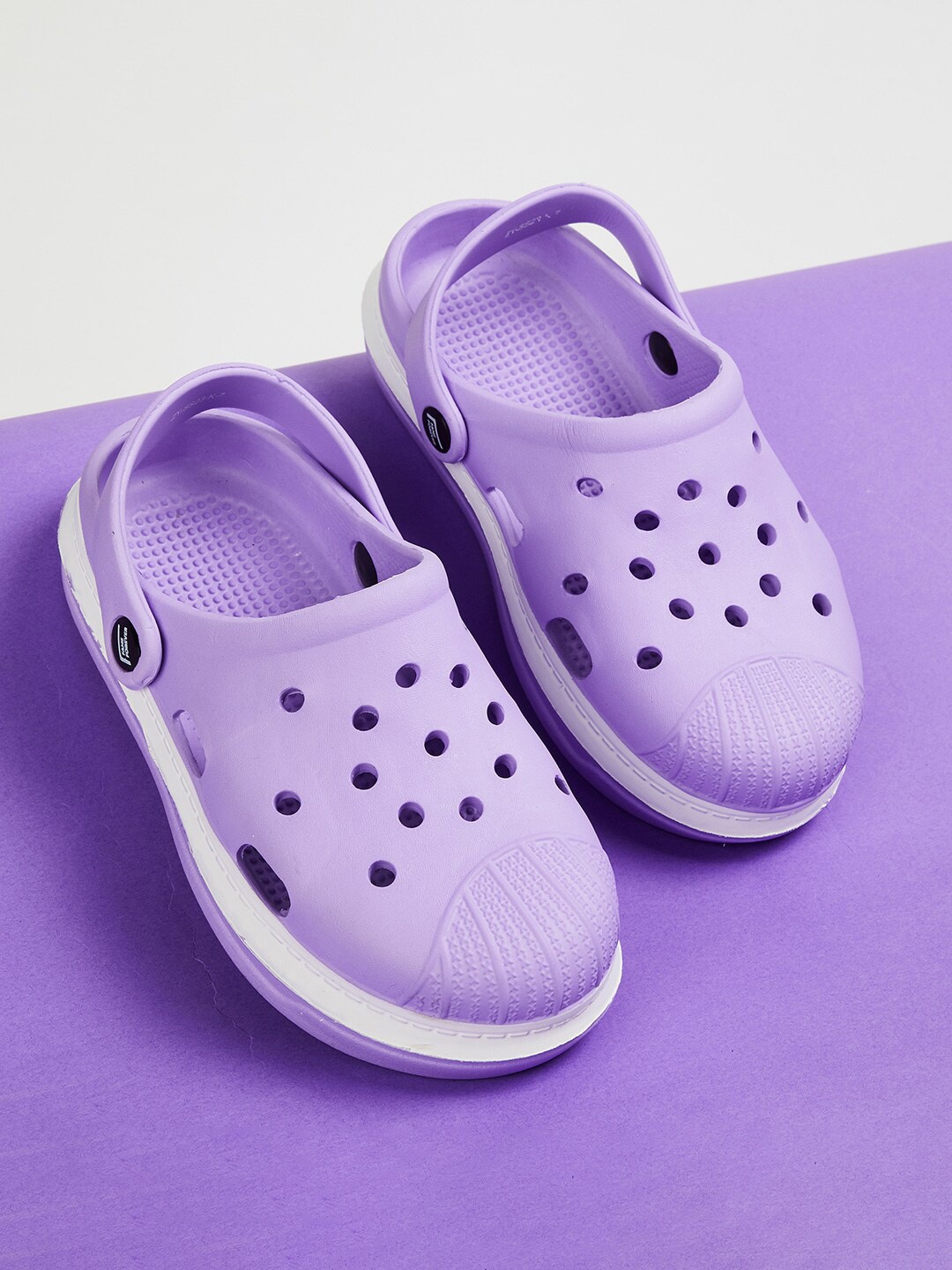 

Fame Forever by Lifestyle Girls Self Design Clogs, Purple