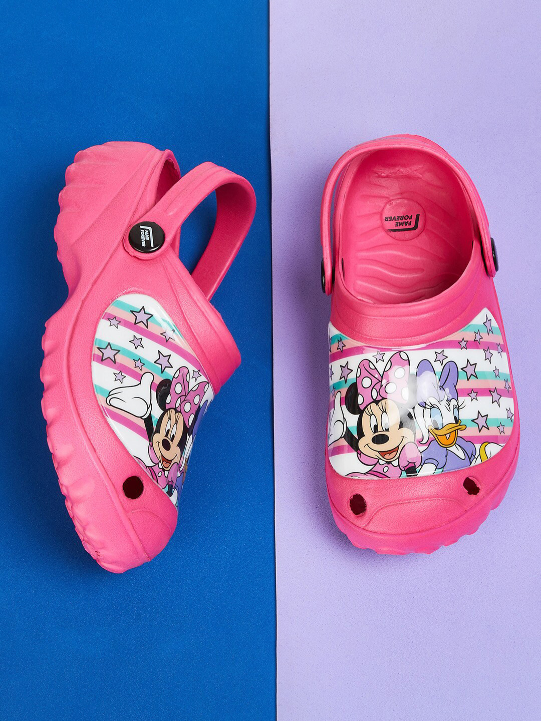 

Fame Forever by Lifestyle Girls Printed Clogs, Pink