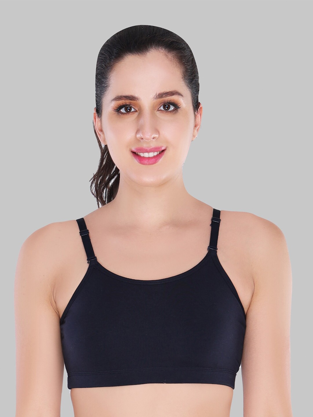 

Innocence Non Padded & Non Wired Bra, Black