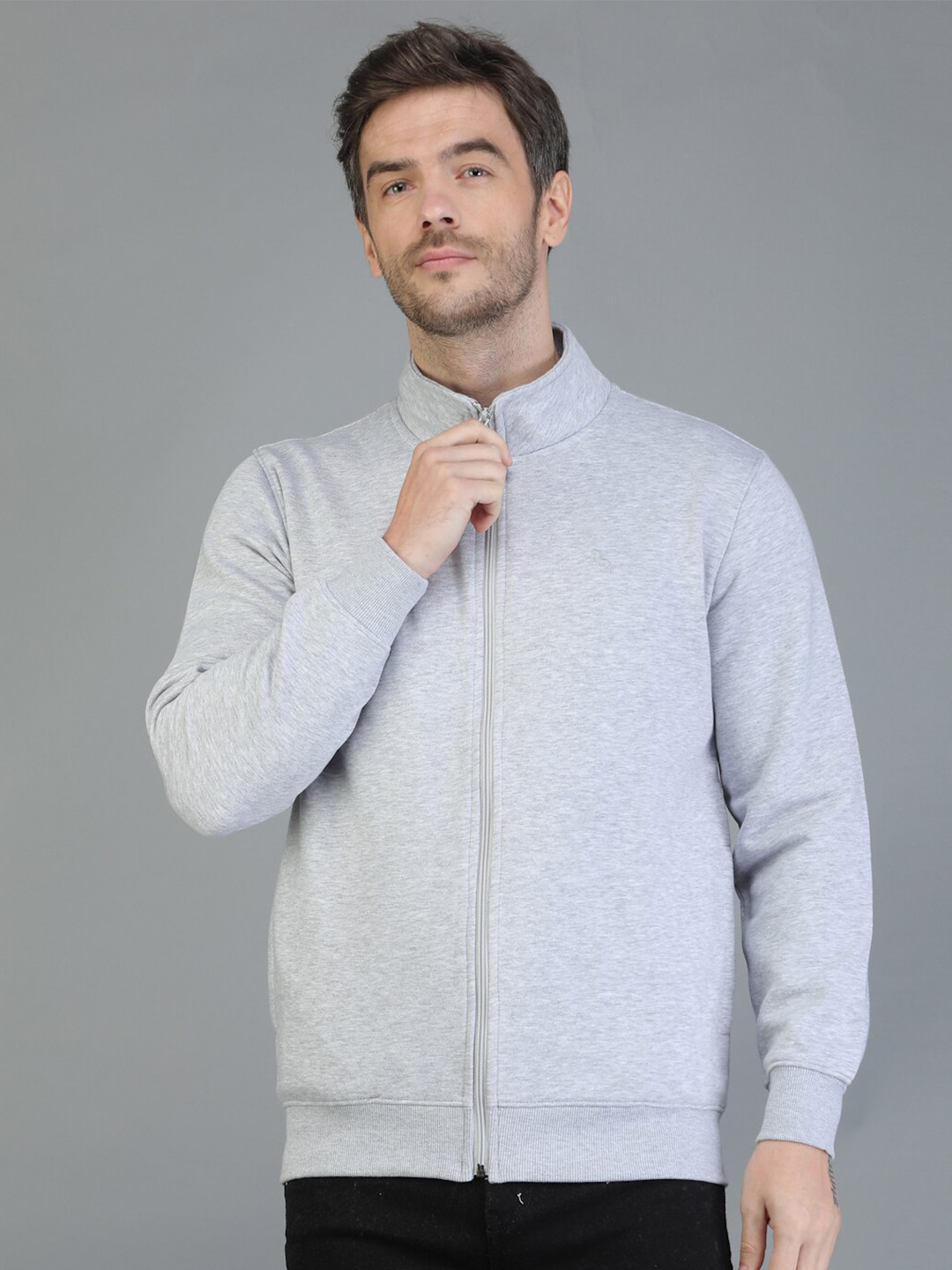 

TQS Men Blue Cotton Sweatshirt