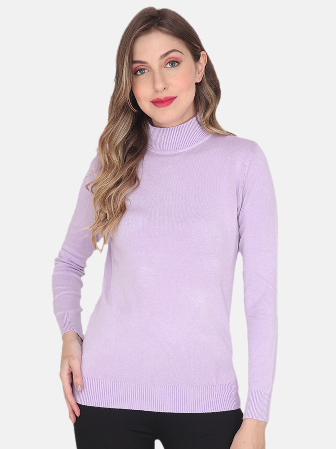 

Albion Women Pullover Sweater, Lavender