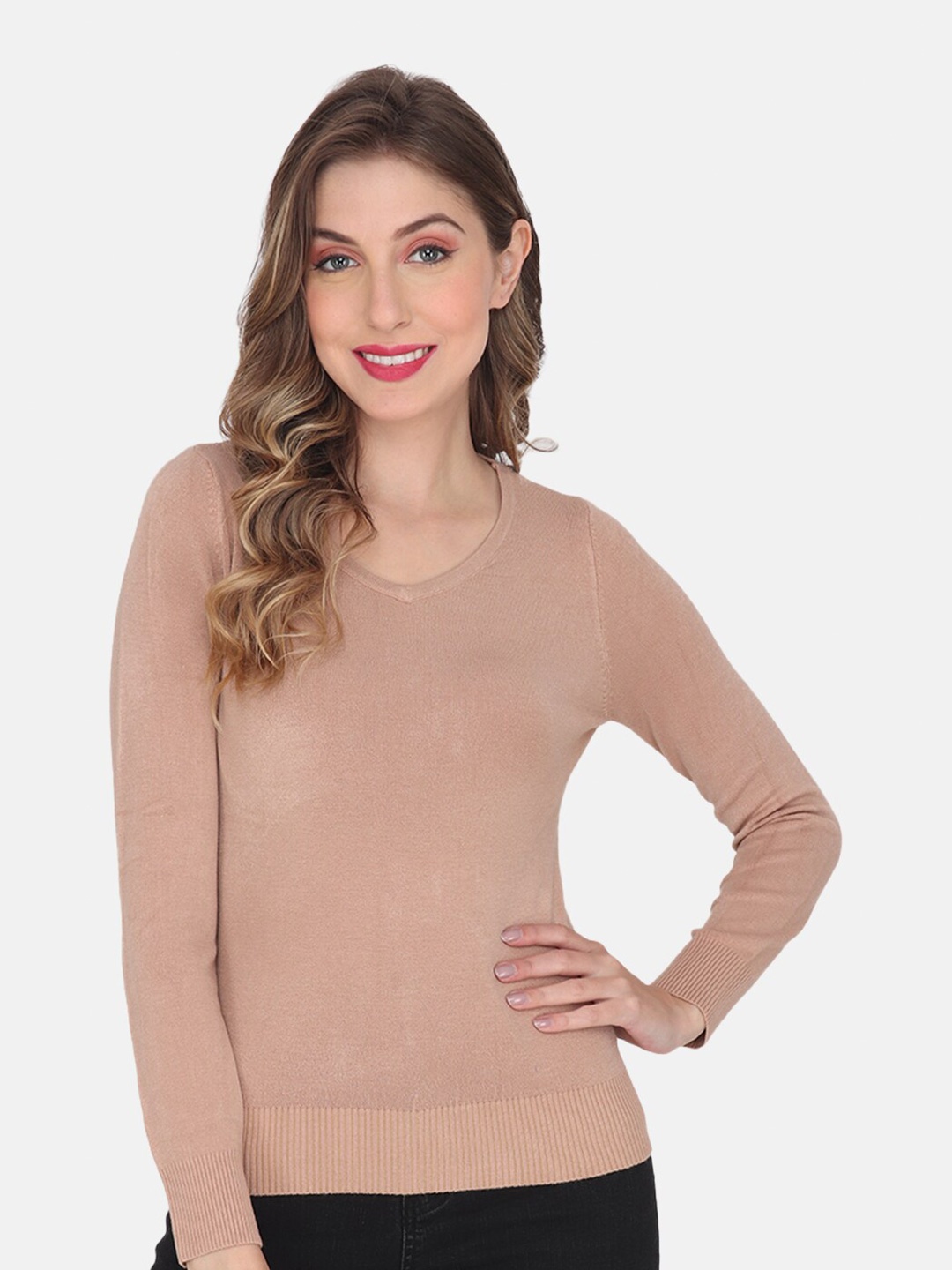 

Albion Women Pullover Sweater, Brown