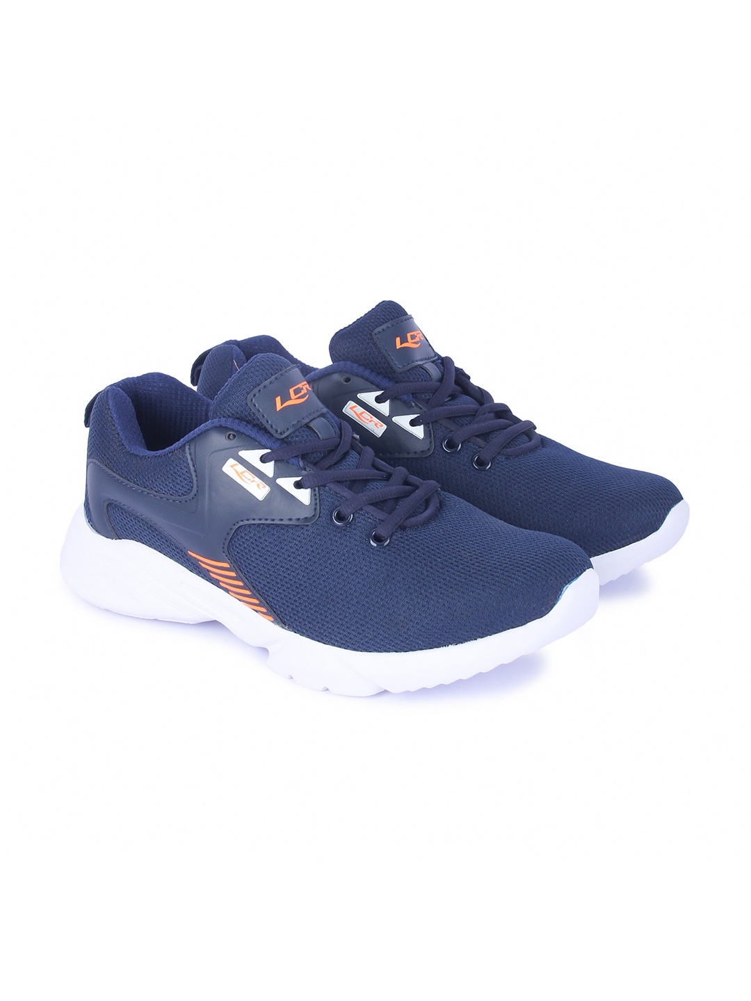 

Lancer Men Mesh Running Non-Marking Shoes, Navy blue