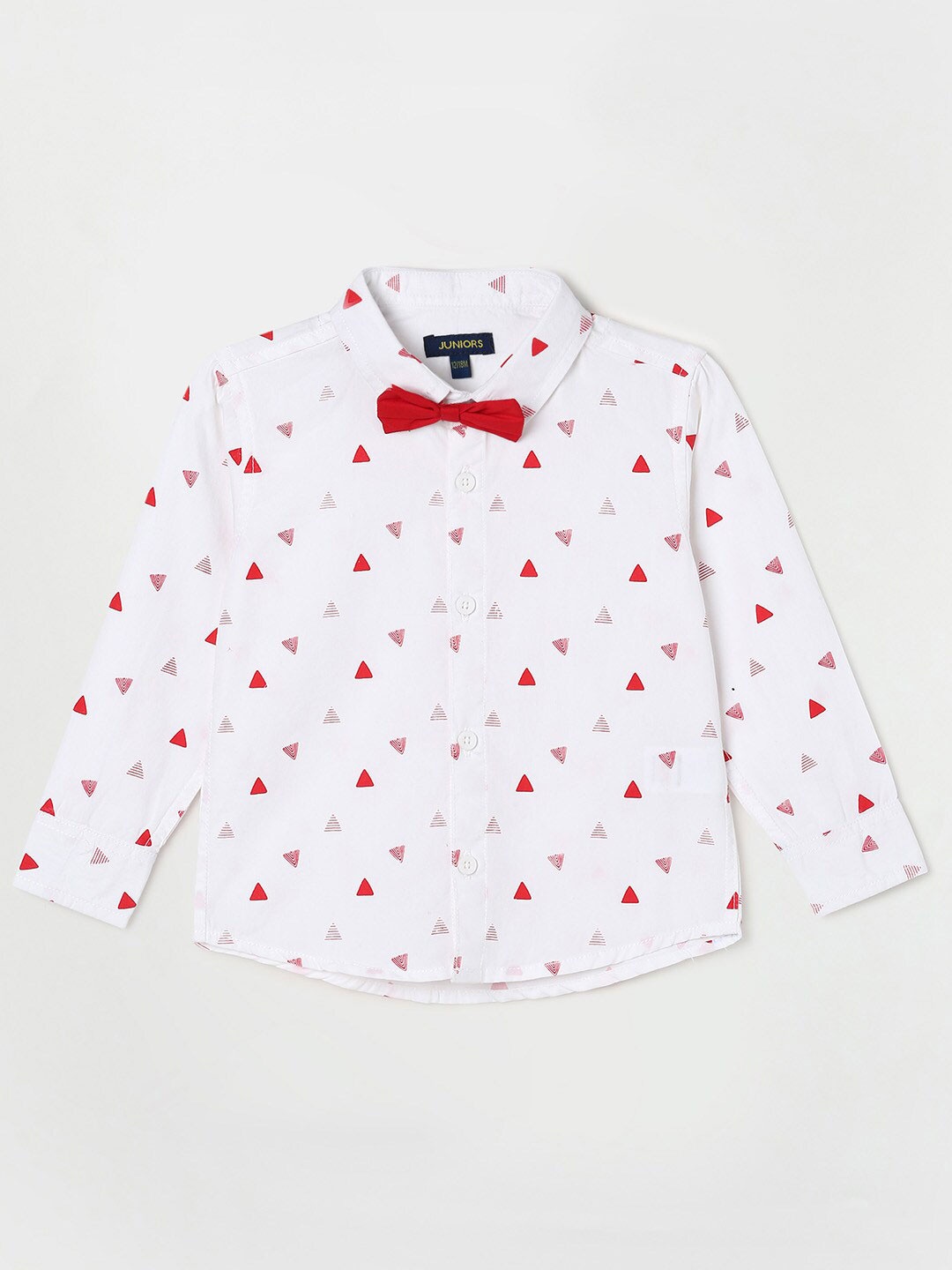 

Juniors by Lifestyle Boys Printed Cotton Casual Shirt, Blue