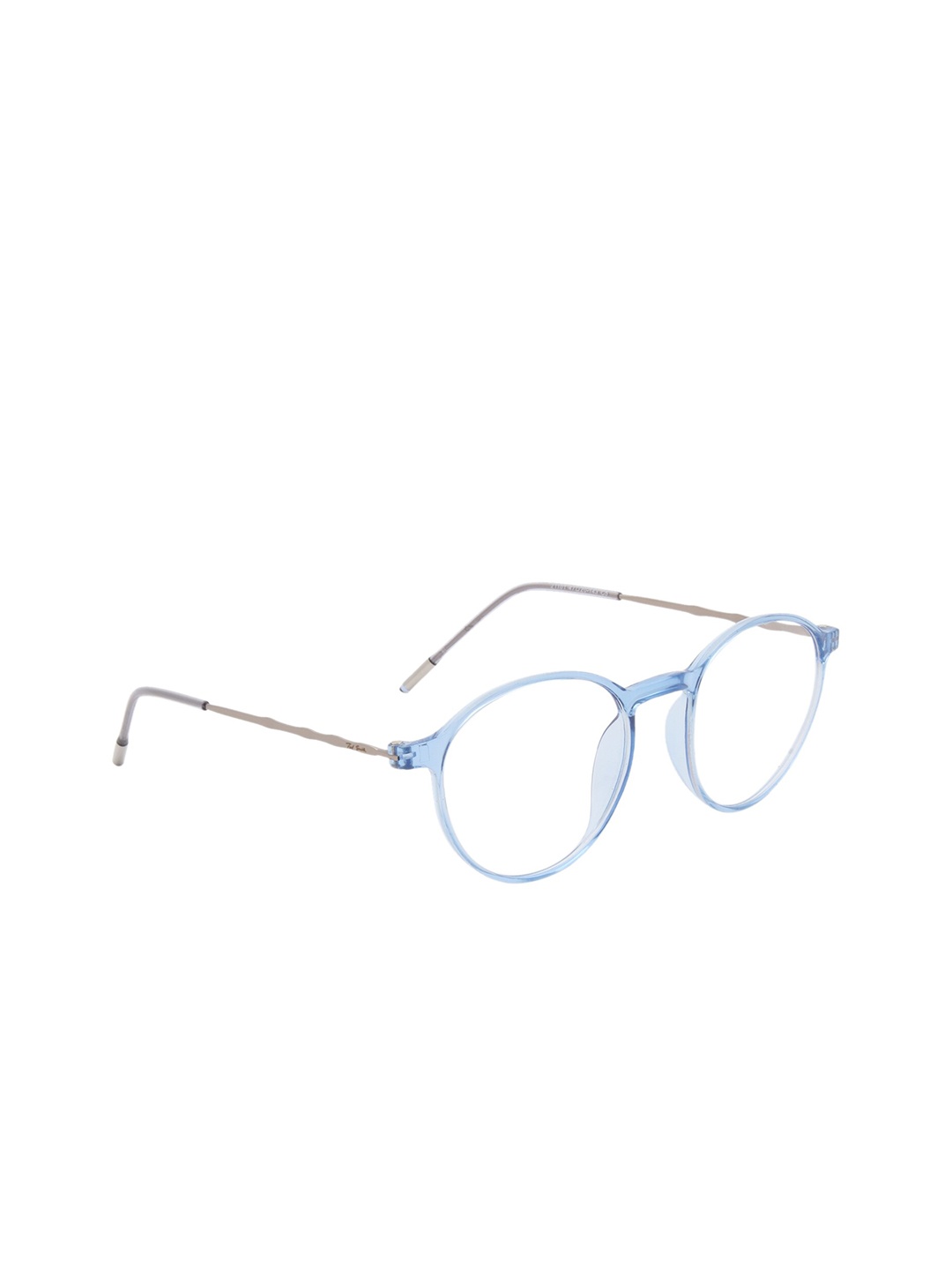 

Ted Smith Full Rim Round Frames Eyeglasses, Blue