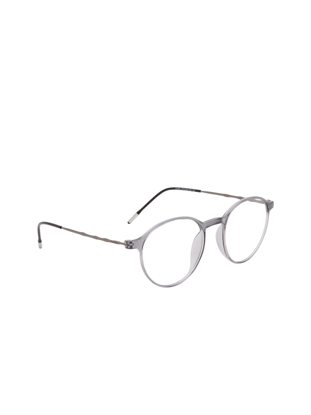 

Ted Smith Full Rim Round Frames Eyeglasses, Grey