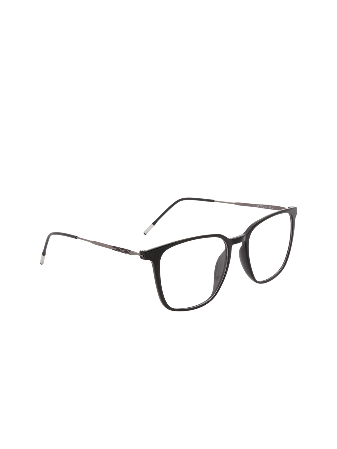 

Ted Smith Full Rim Wayfarer Frames Eyeglasses, Black