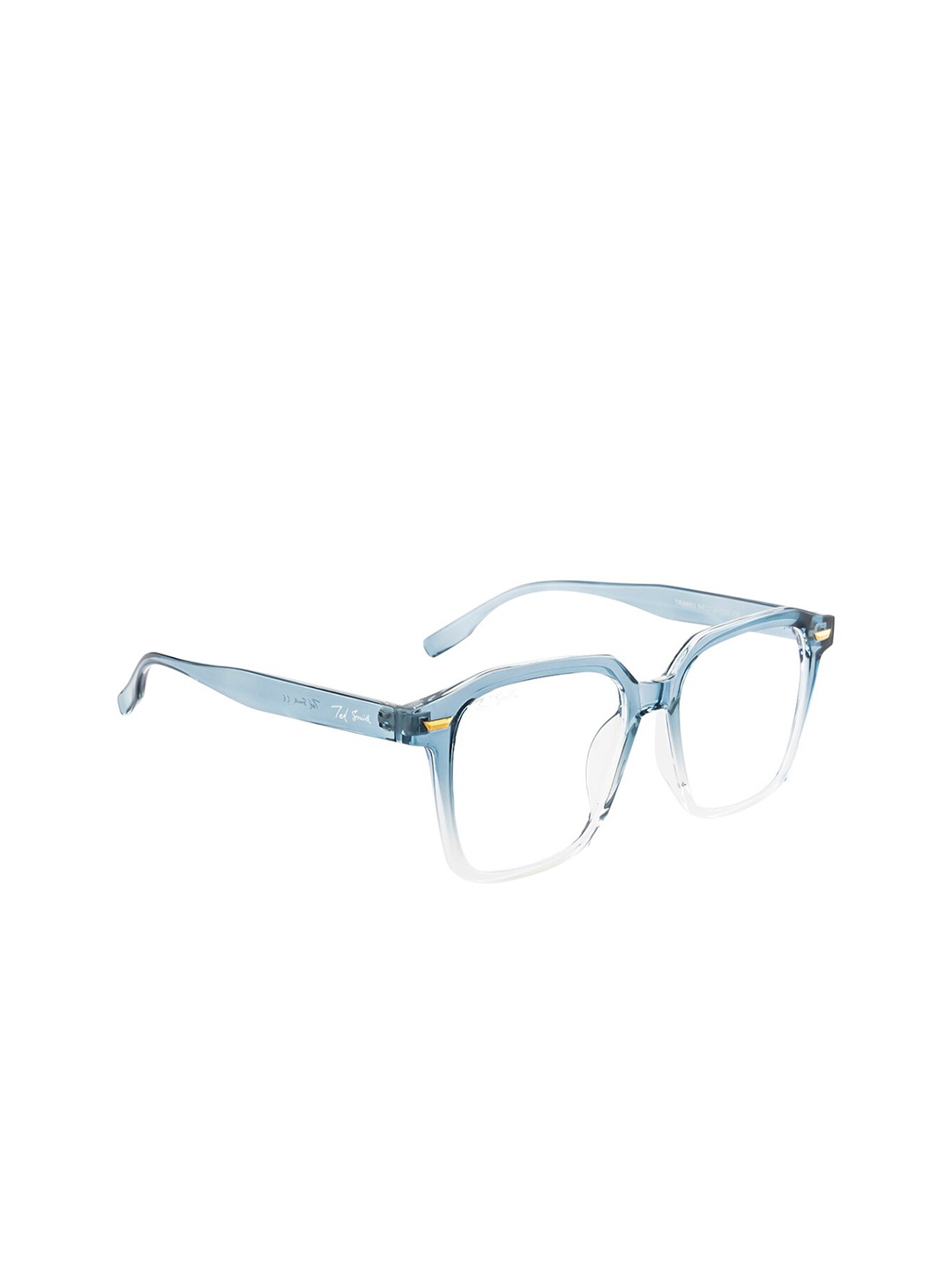 

Ted Smith Full Rim Acetate Wayfarer Frames, Blue