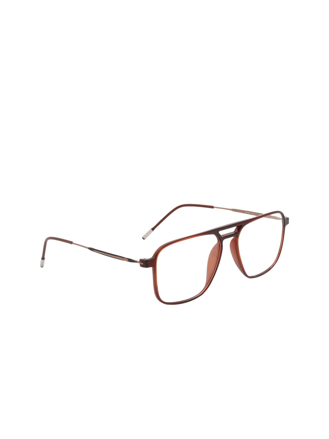 

Ted Smith Full Rim Acetate Aviator Frames, Brown