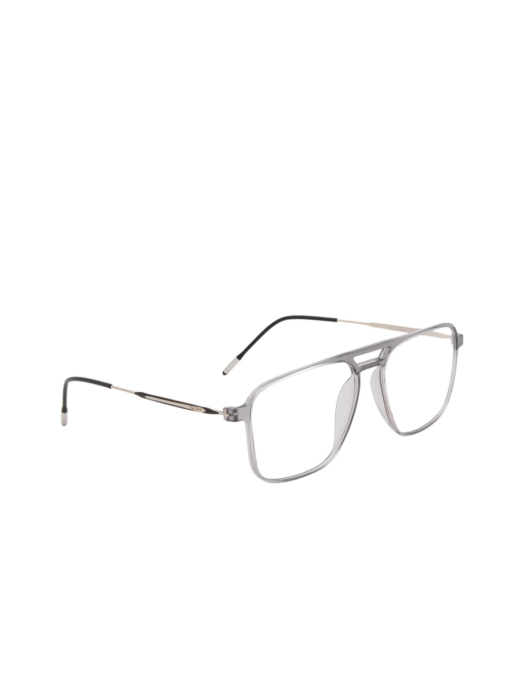 

Ted Smith Full Rim Acetate Aviator Frames Eyeglasses, Grey