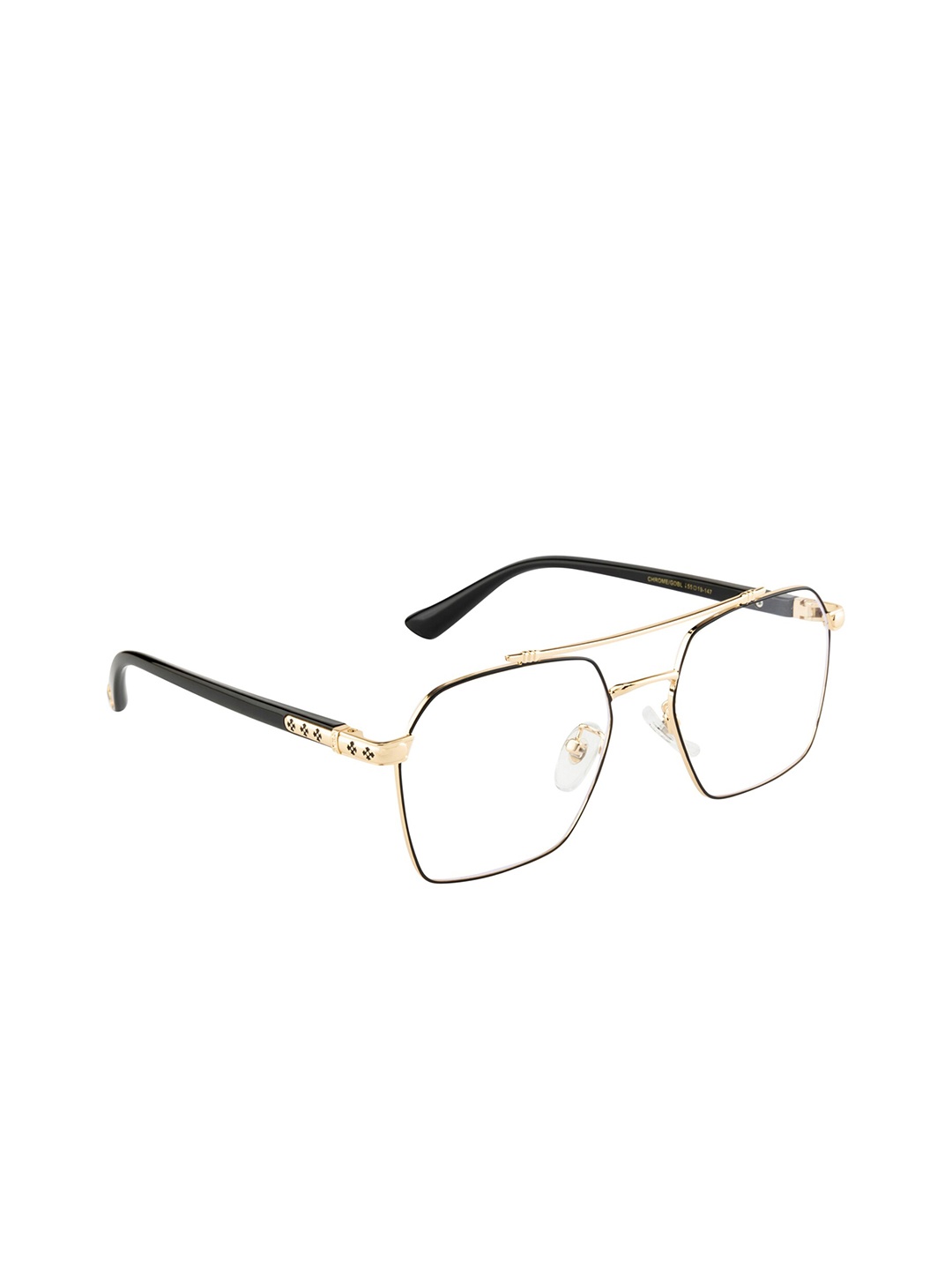 

Ted Smith Full Rim Metal Aviator Frames, Black