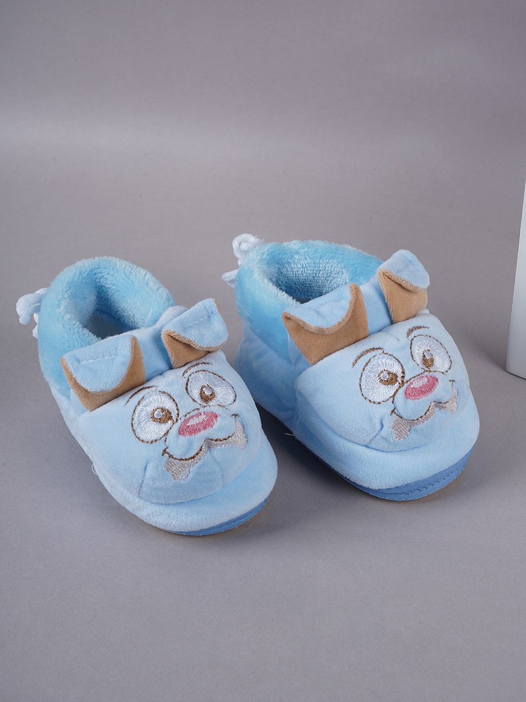 

Walkfree Infant Kids Pure Wool Booties, Blue