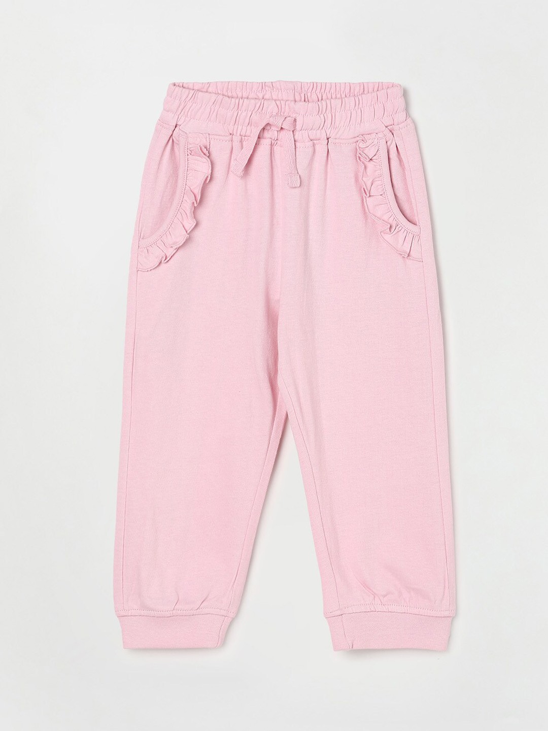 

Juniors by Lifestyle Girls Cotton Slim Fit Joggers, Pink
