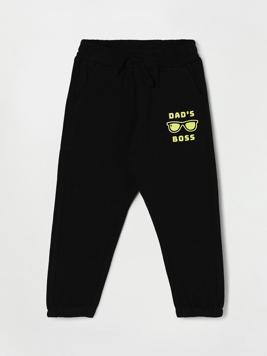 

Juniors by Lifestyle Boys Cotton Regular Fit Joggers, Black