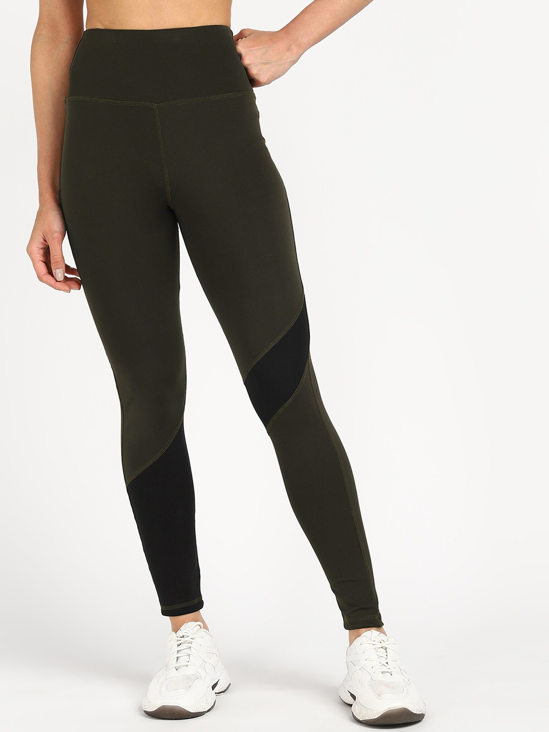

Rock Paper Scissors Women Tights, Green