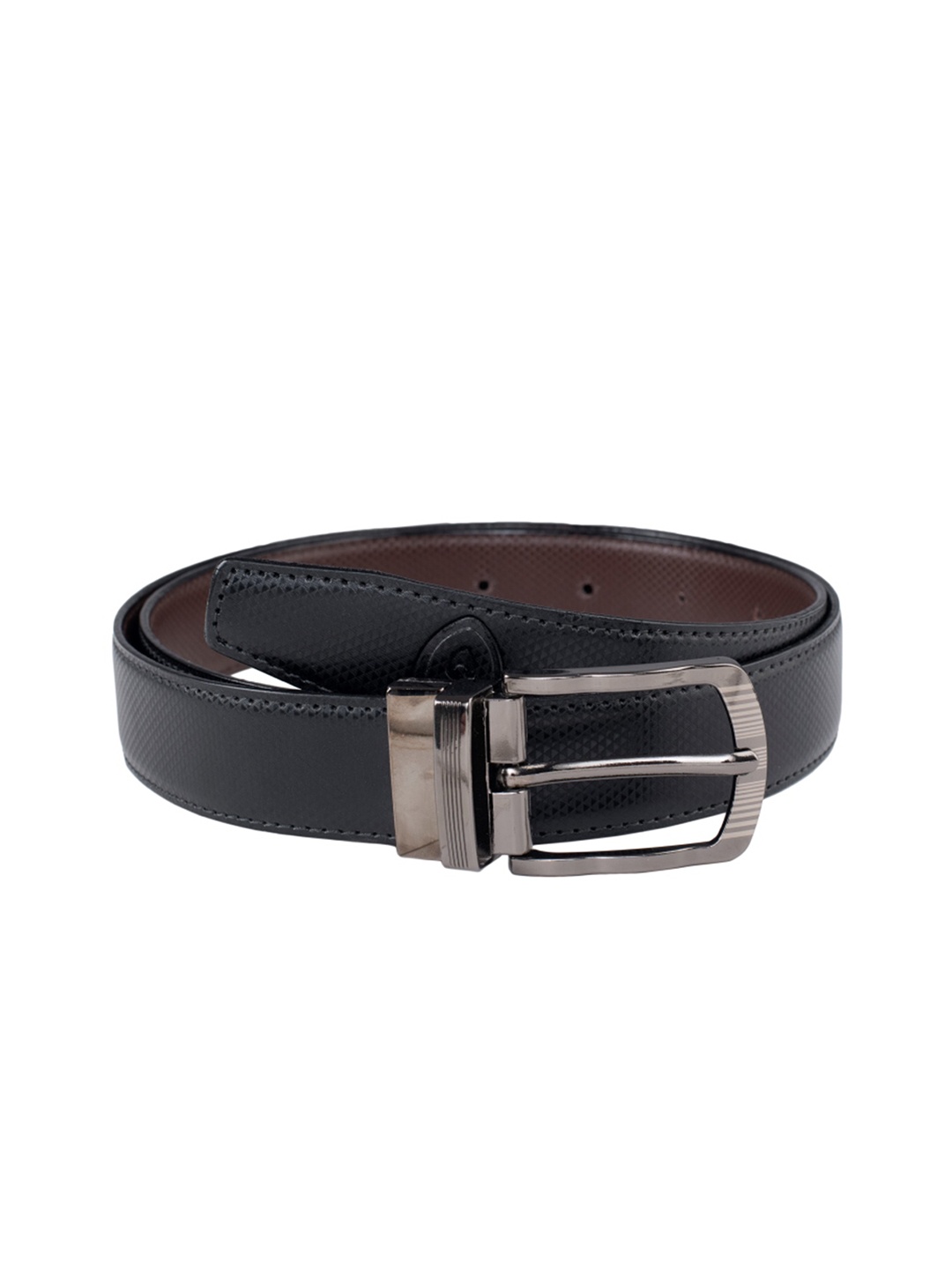 

Keviv Men Leather Reversible Formal Belt, Black