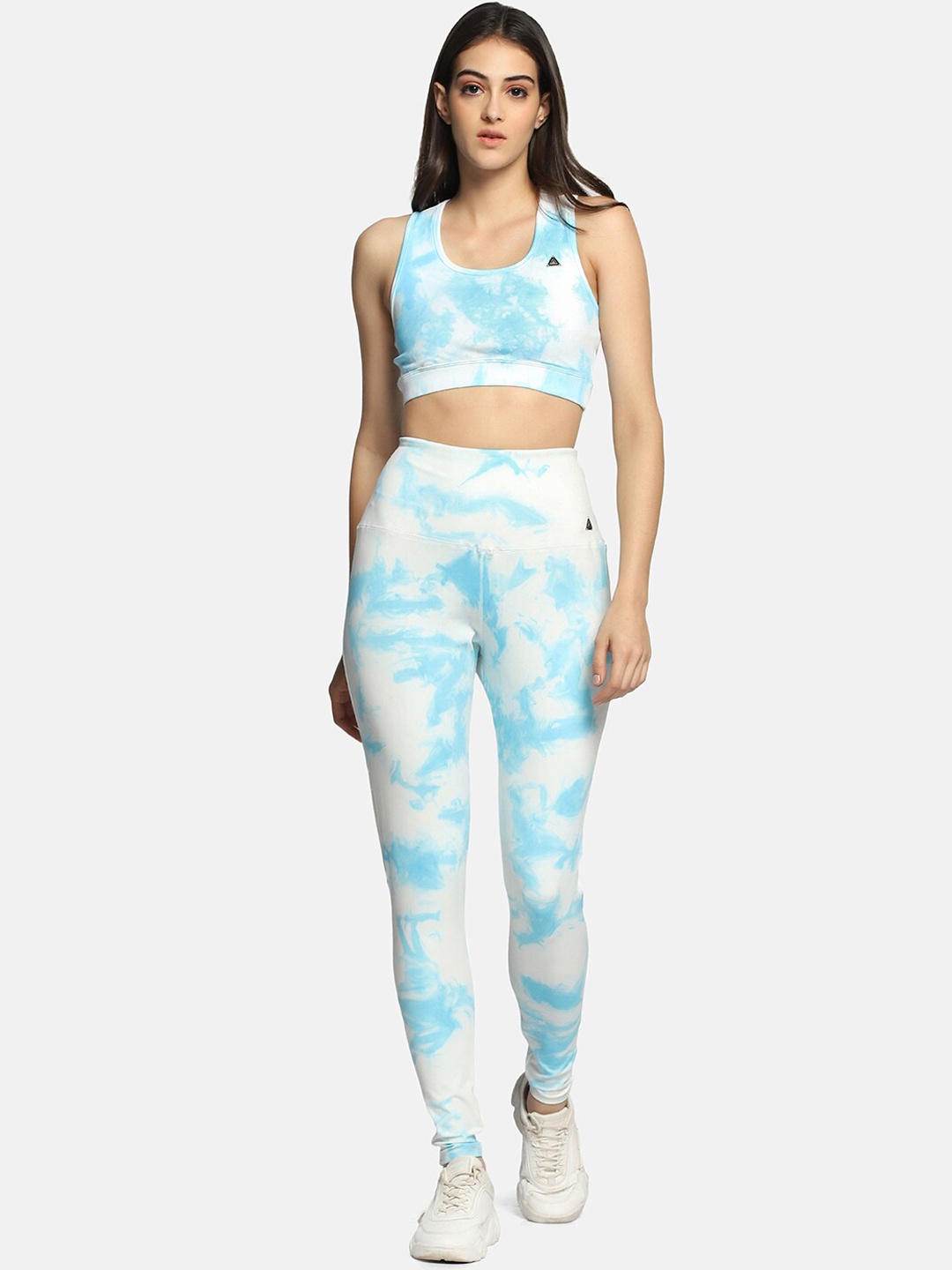

Aesthetic Bodies Women Tie & Dye Printed Co-Ords, Blue