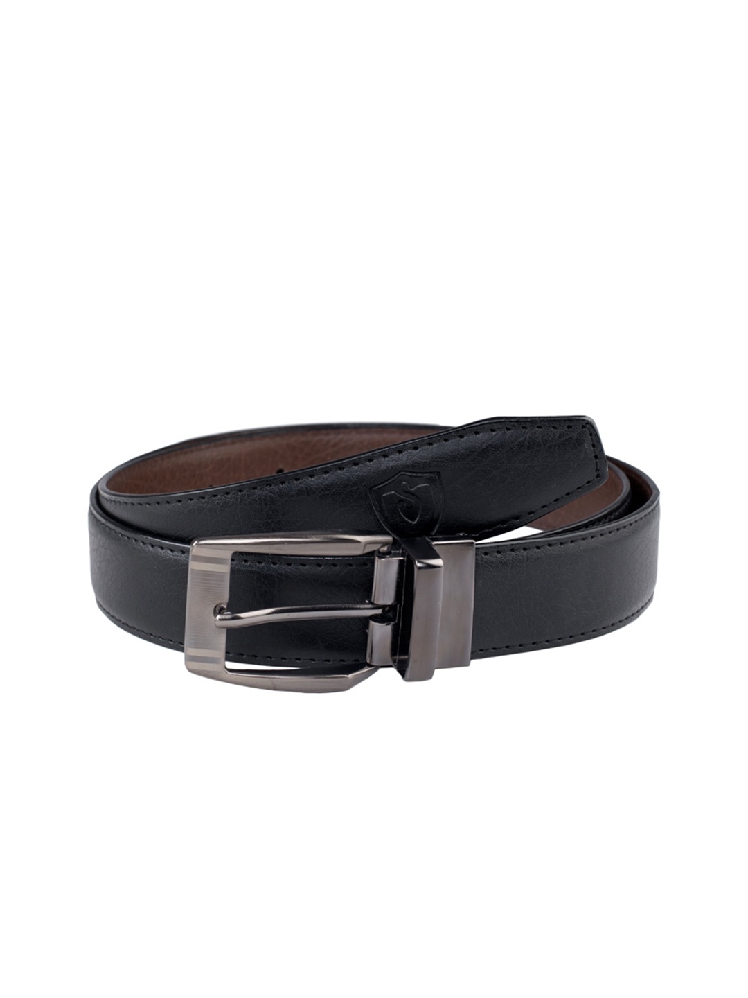 

Keviv Men Leather Reversible Formal Belt, Black