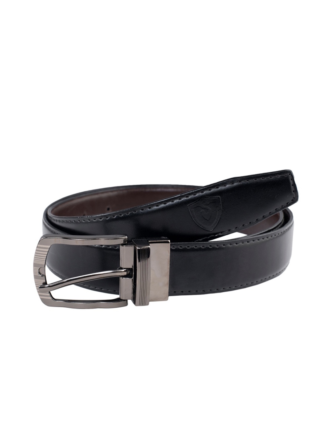 

Keviv Men Leather Reversible Formal Belt, Black