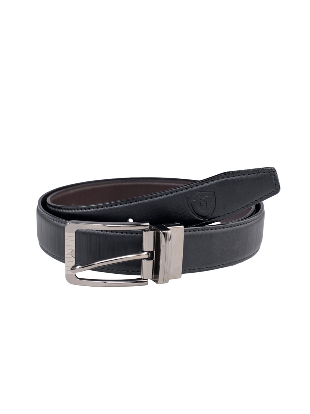 

Keviv Men Leather Reversible Formal Belt, Black
