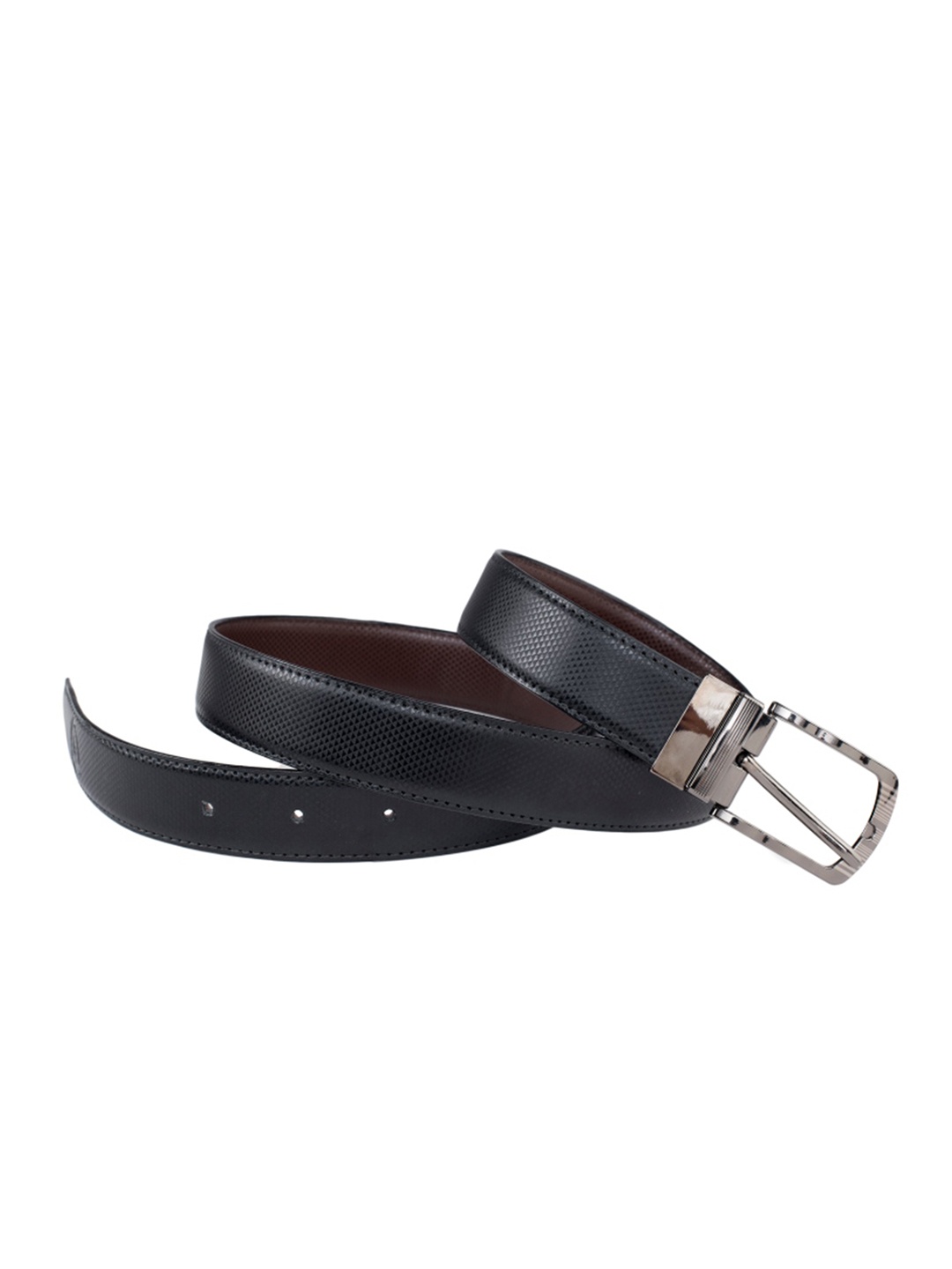 

Keviv Men Leather Reversible Formal Belt, Black