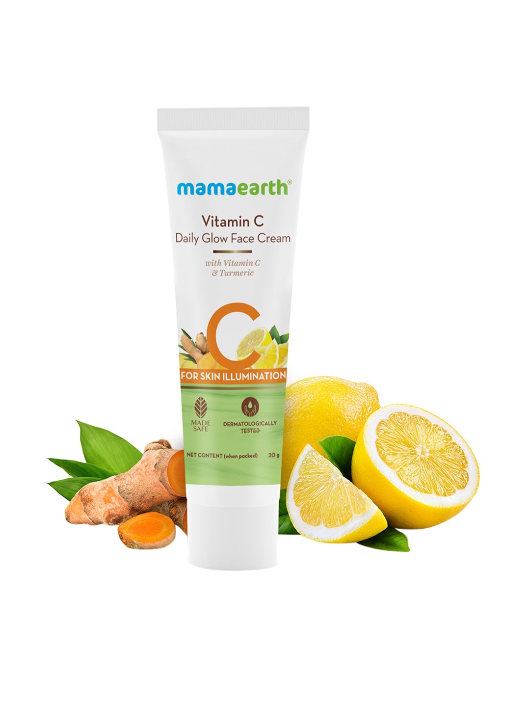 

Mamaearth Unisex White Vitamin C Daily Glow Face Cream With Vitamin C & Turmeric 20 Gm