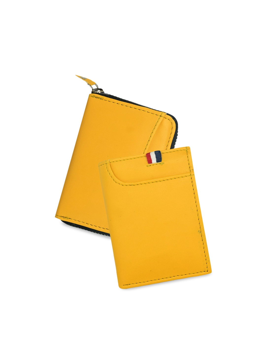 

GREEN DRAGONFLY RFID Protected Wallet & Card Holder Combo Gift Set, Yellow