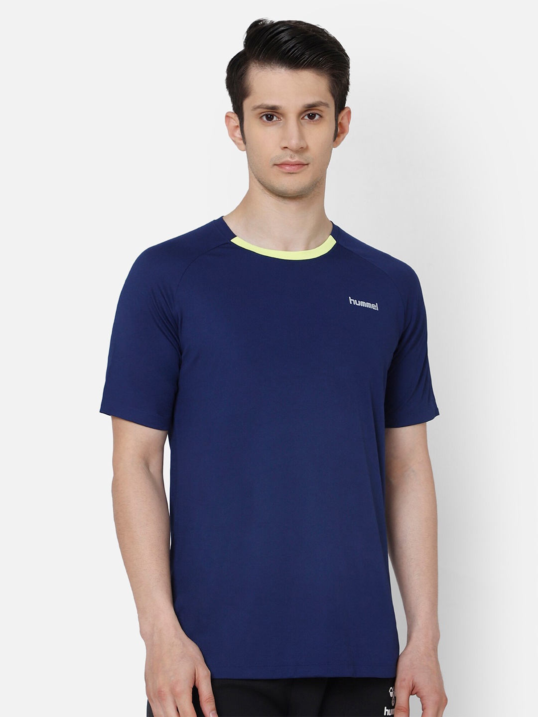 

hummel Men Round Neck T-shirt, Blue
