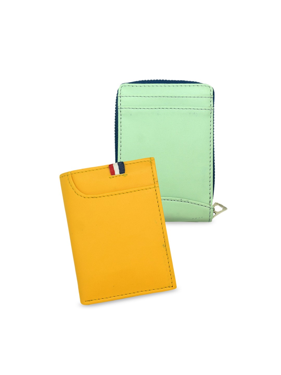

GREEN DRAGONFLY Unisex Pack Of 2 Wallet & Card Holder Combo Gift Set